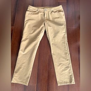 Lululemon ABC Classic-Fit Pant Size 38 Utilitech - Artifact color